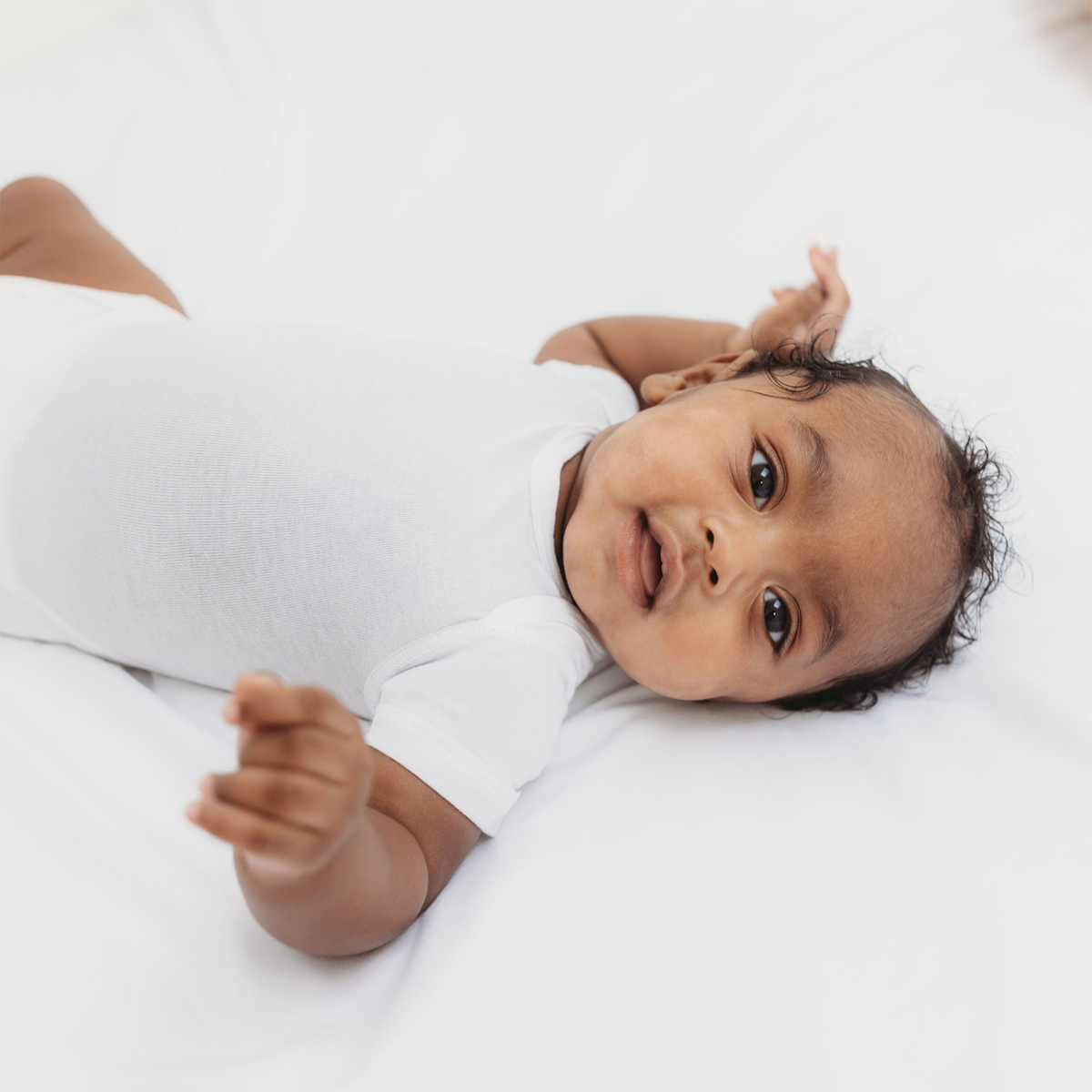 Eczema Short Sleeve Bodysuit Baby Toddlers HappySkin