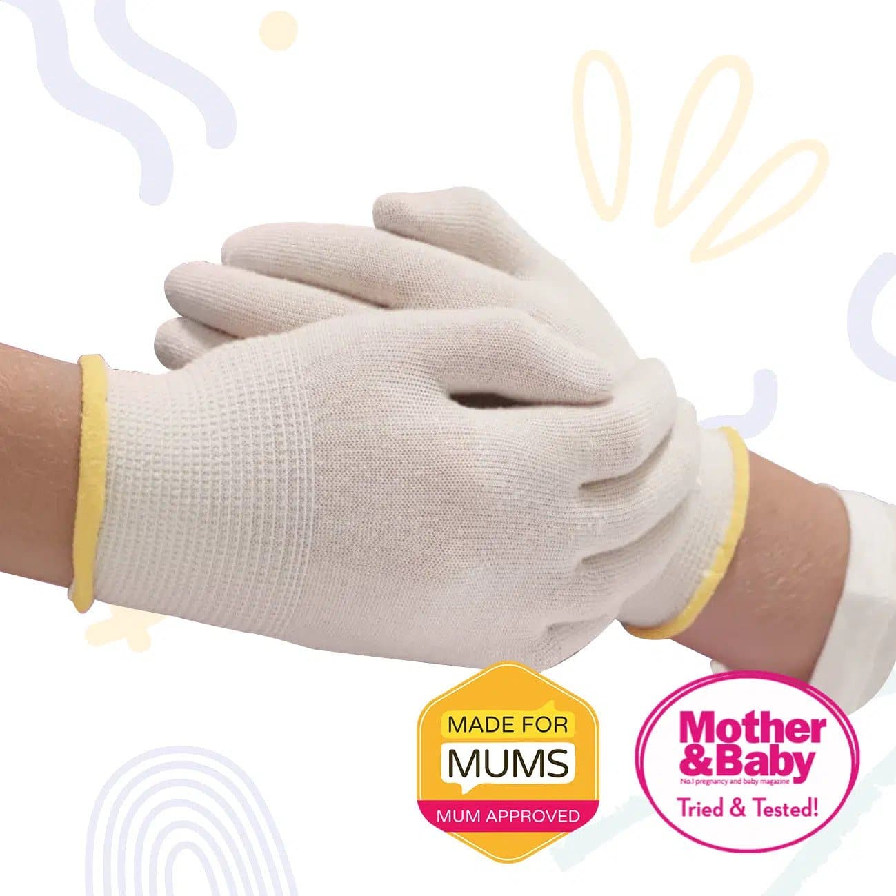 Soothing Eczema Gloves For Kids 100 Silk HappySkin