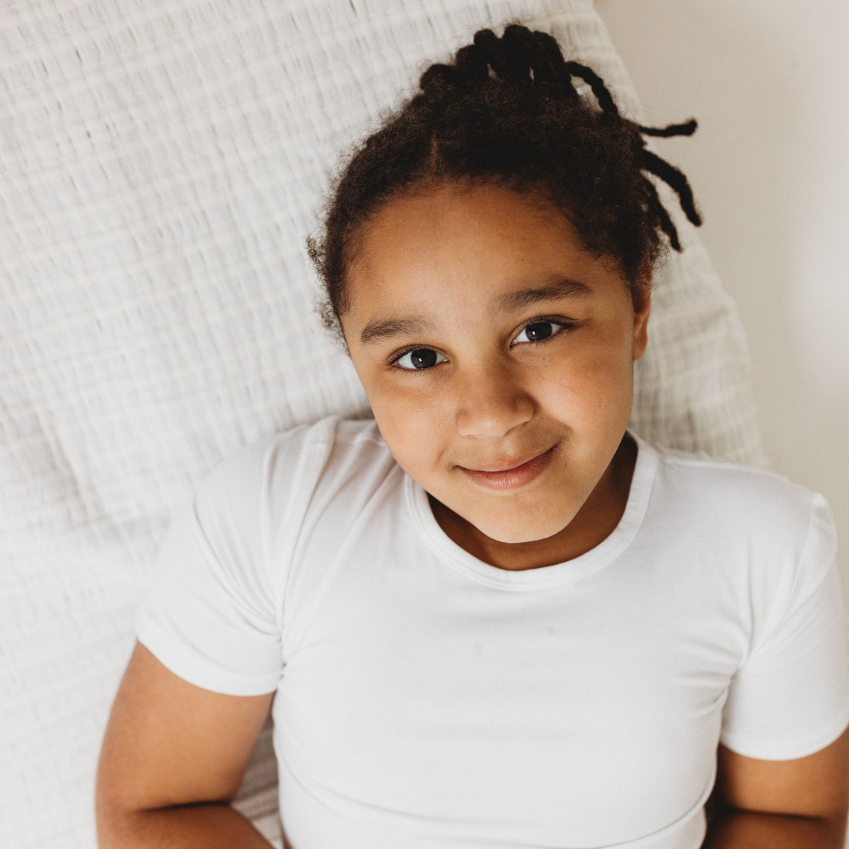 Soothing Eczema Short Sleeve Round Neck Top
