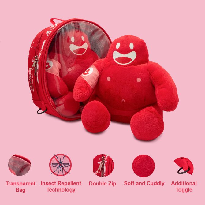 Mogo bear mosquito repellent soft toy for kids